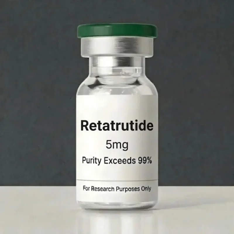 Retatrutide Lyophilized Powder | 5mg-60mg | 10 Vials | >99% Purity